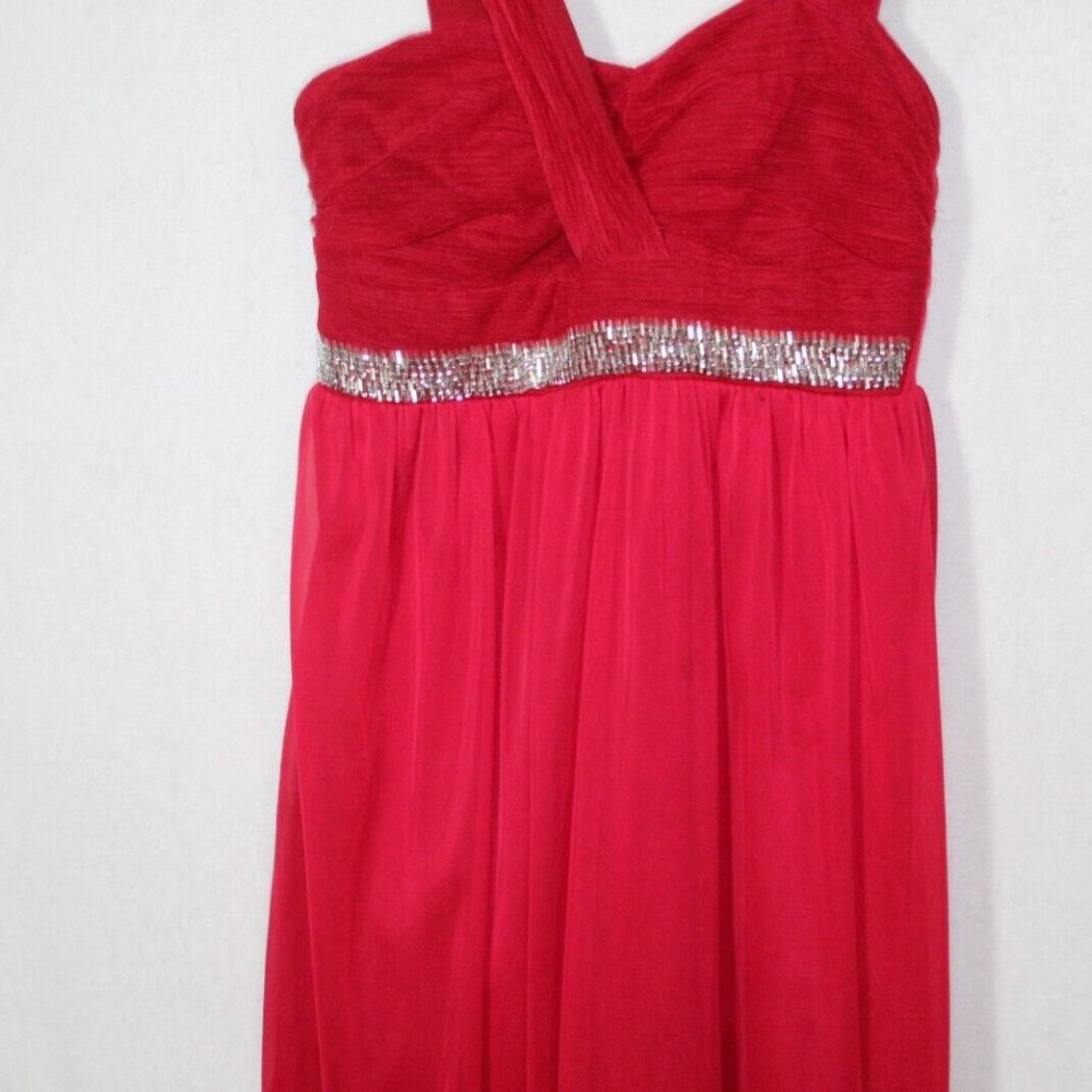 Torrid red formal sleeveless mini dress - Picture 3 of 10
